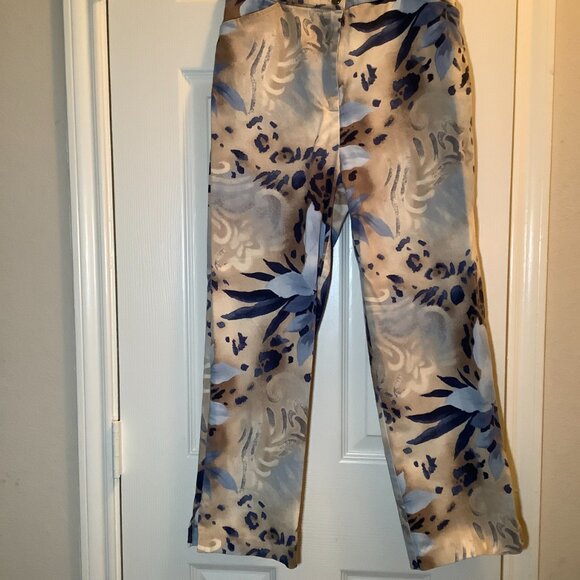 Miss Alliage Collection Floral Ankle fit 2 Piece Pantsuit - Picture 8 of 8